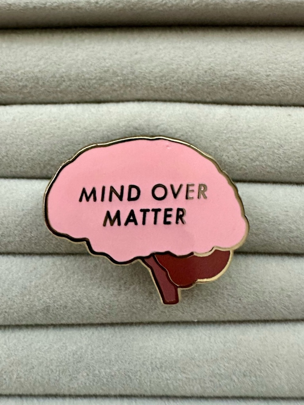 V Coterie x FIGS “Mind Over Matter” Brain Neuro ICU Medical Nursing Enamel Pin